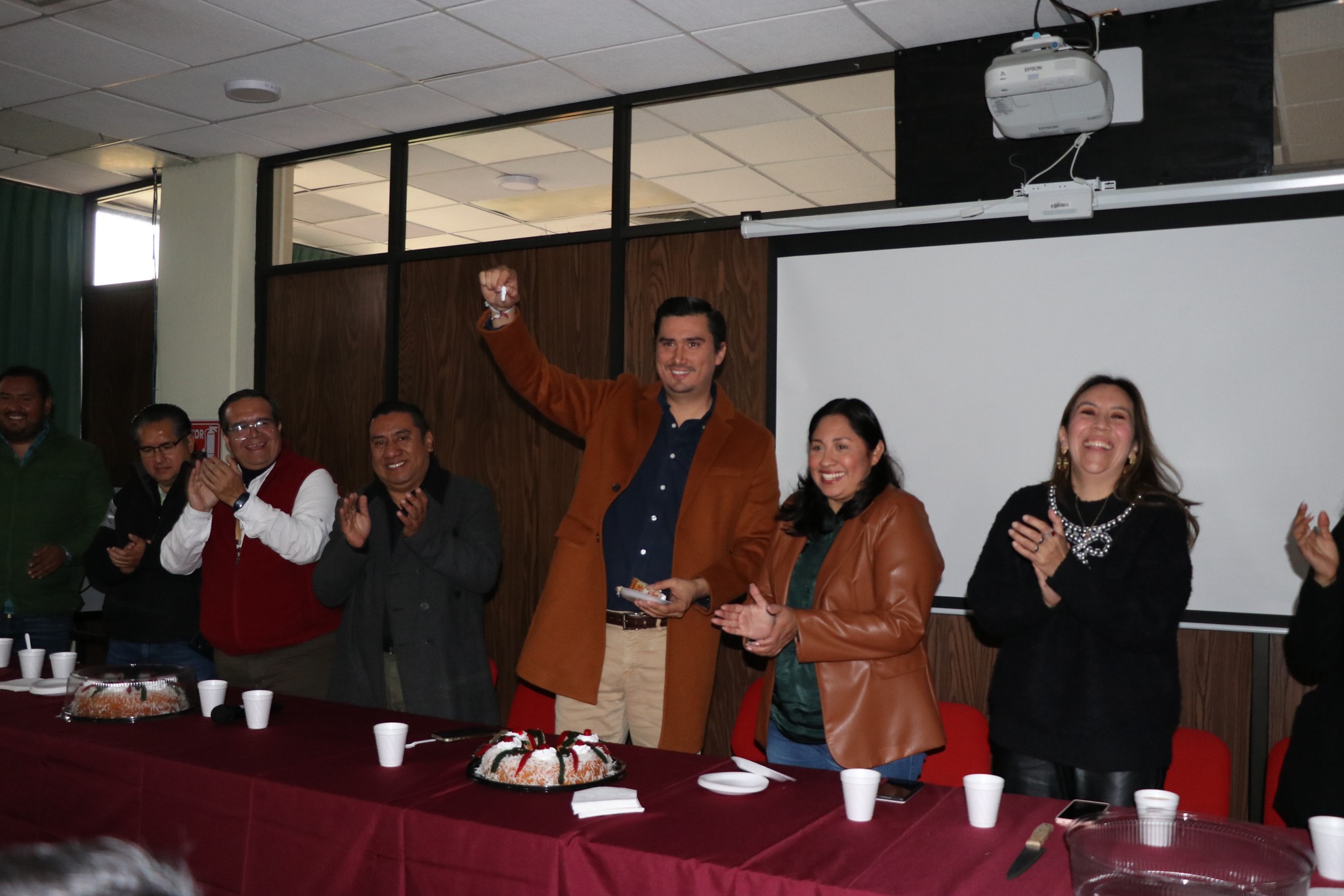 Se celebr la tradicional Rosca de Reyes en la UTHH!